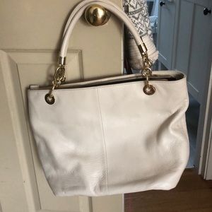 Tommy Hilfiger leather tote
